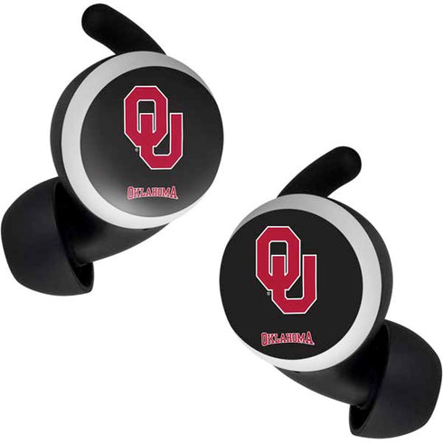 University of Oklahoma Sooners Black Google Pixel Buds Skin